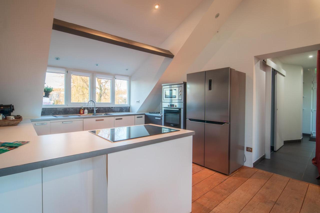Loft Les Deux Cedres Avec Vue Panoramique Apartment Charleville-Mezieres Luaran gambar
