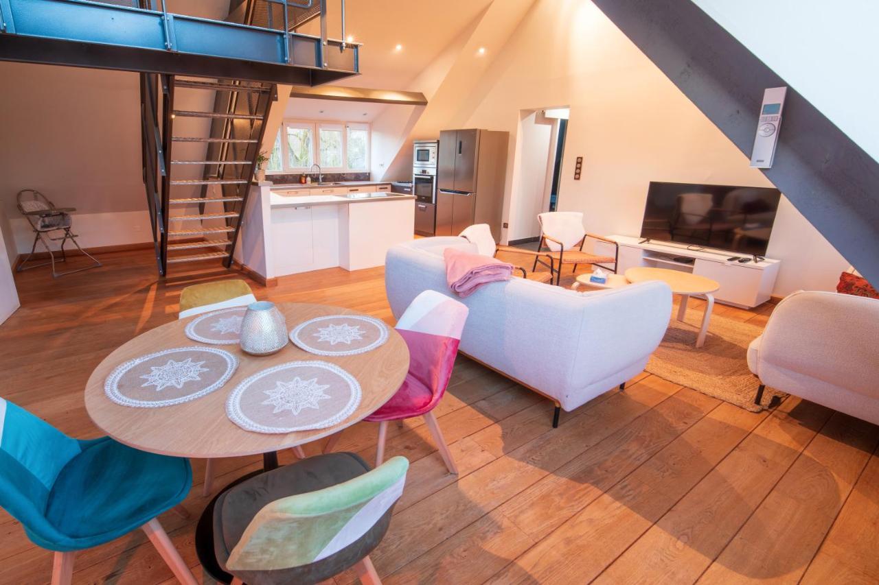 Loft Les Deux Cedres Avec Vue Panoramique Apartment Charleville-Mezieres Luaran gambar