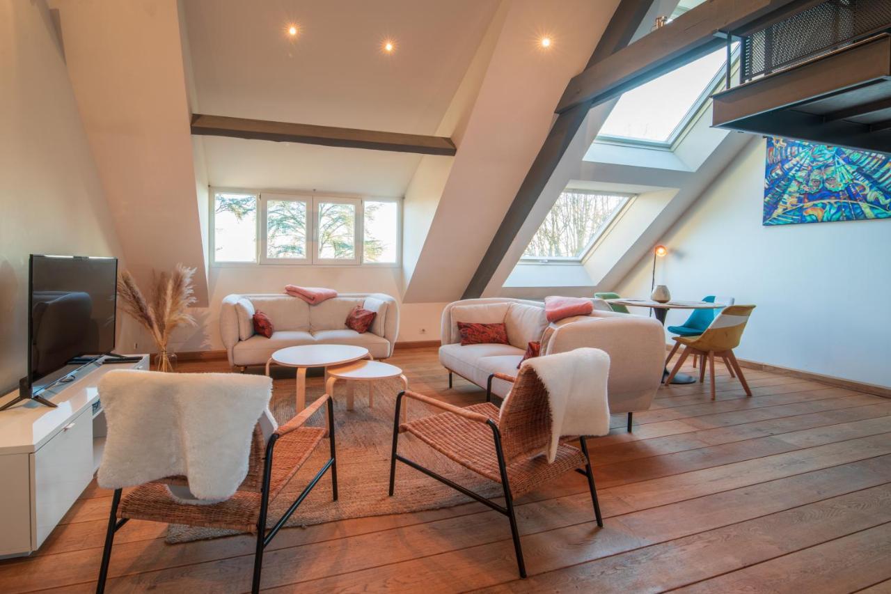 Loft Les Deux Cedres Avec Vue Panoramique Apartment Charleville-Mezieres Luaran gambar